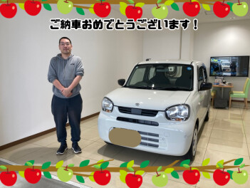U様にアルトをご納車しました！